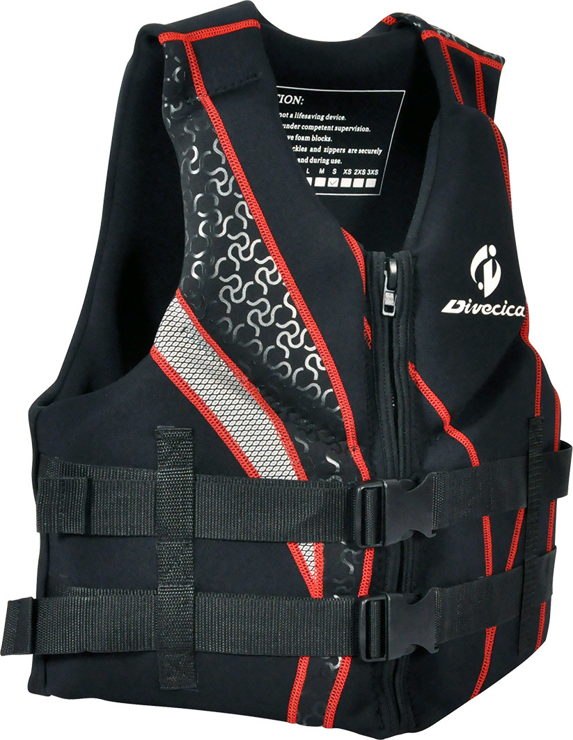 neoprene float vest Flotation life jacket buoyancy vest neoprene Kayaking Paddle jacket