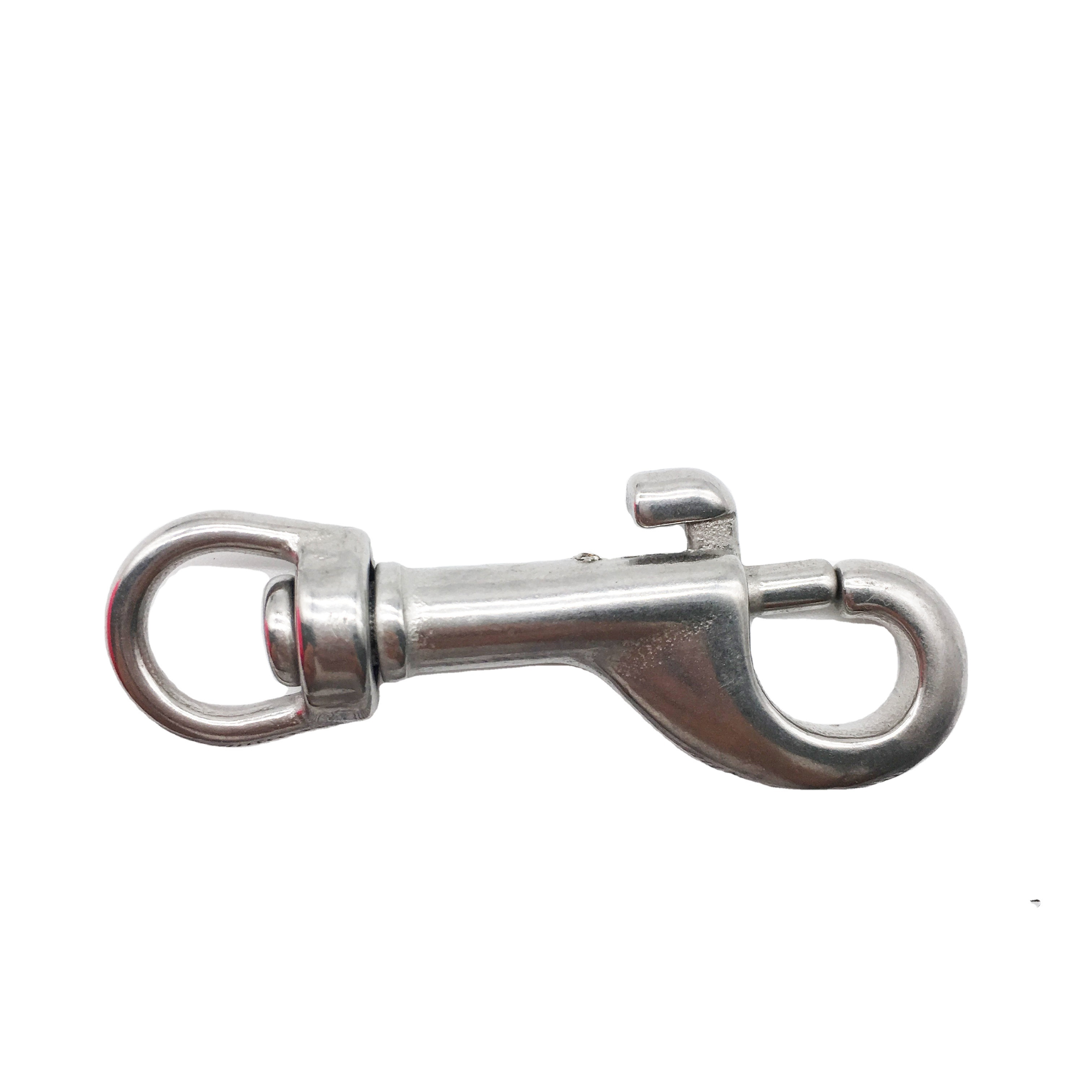 scuba diving high quality quick link accessories metal stainless steel swivel eye snap hook