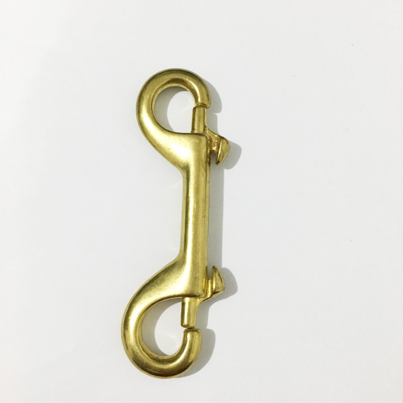 hardware Metal brass swivel double end snap hooks