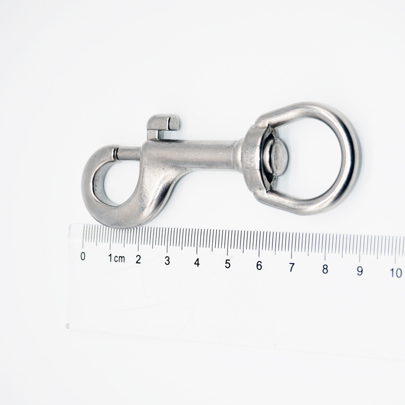 scuba diving high quality quick link accessories metal stainless steel swivel eye snap hook