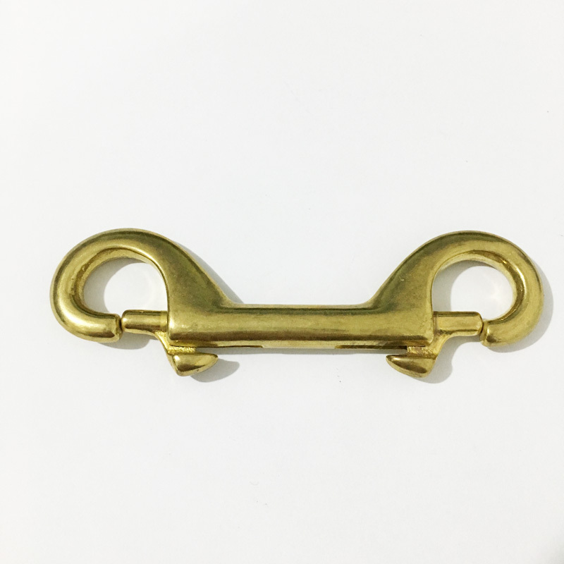 hardware Metal brass swivel double end snap hooks