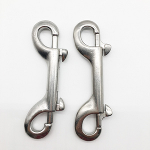 Diving hardware Accessories 316 Stainless steel double end bolt snap hook