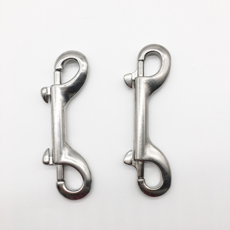 Diving hardware Accessories 316 Stainless steel double end bolt snap hook