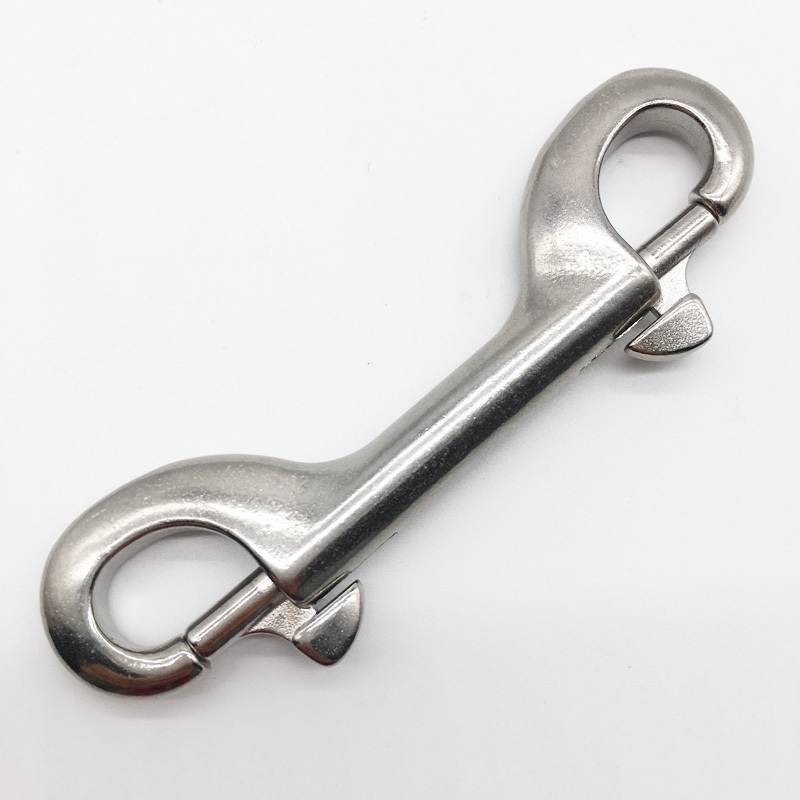 Diving hardware Accessories 316 Stainless steel double end bolt snap hook