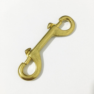 hardware Metal brass swivel double end snap hooks