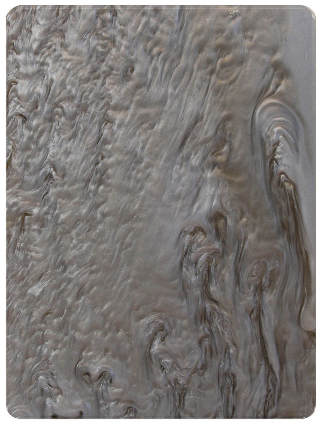 Customized Cast Clear Laser Cutting Plastic Board Marble Patterned Ripple wave Acrylic Sheet