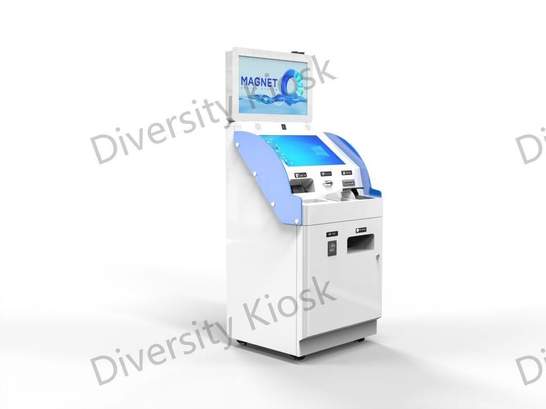 Dynamic Forex Rate Commision Set Large Capacity Foreign Currency Exchange Self Service Machine for Bank Airport Hotel