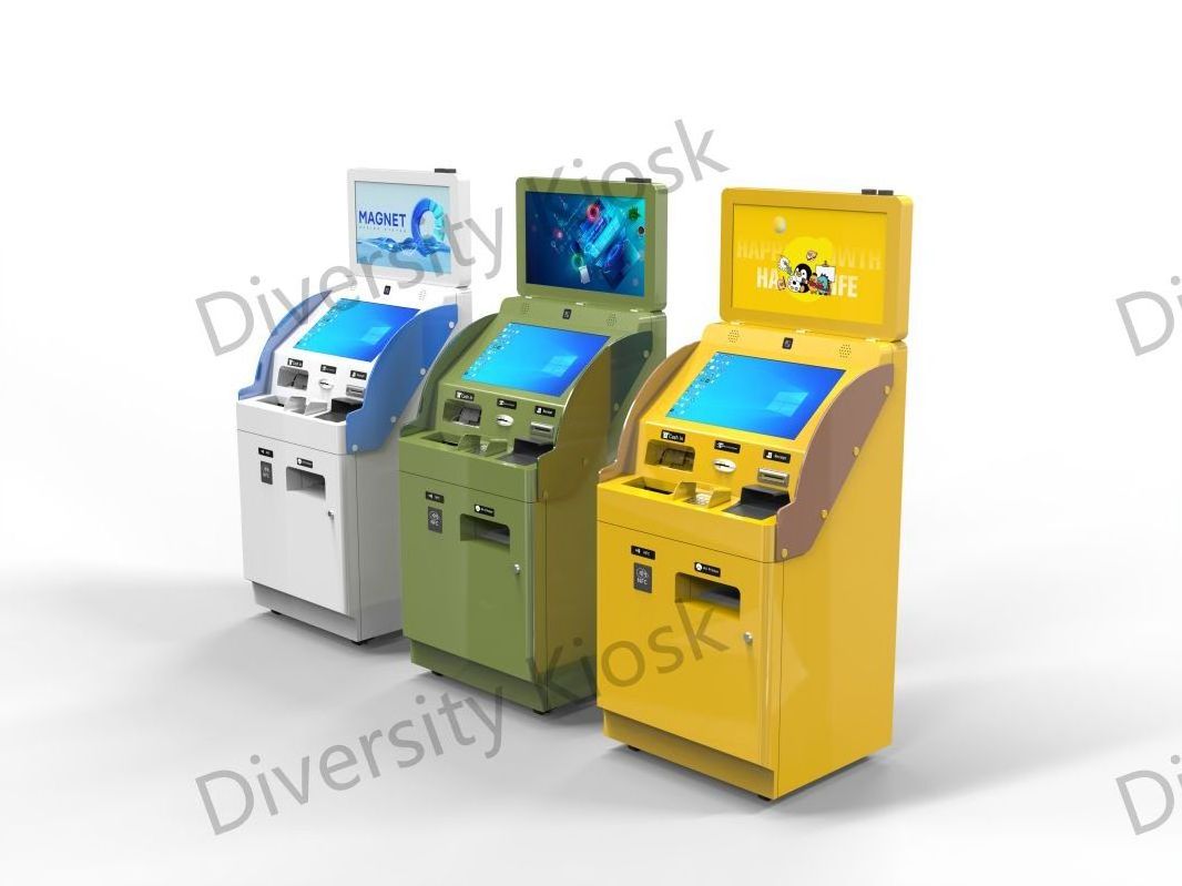 Dynamic Forex Rate Commision Set Large Capacity Foreign Currency Exchange Self Service Machine for Bank Airport Hotel