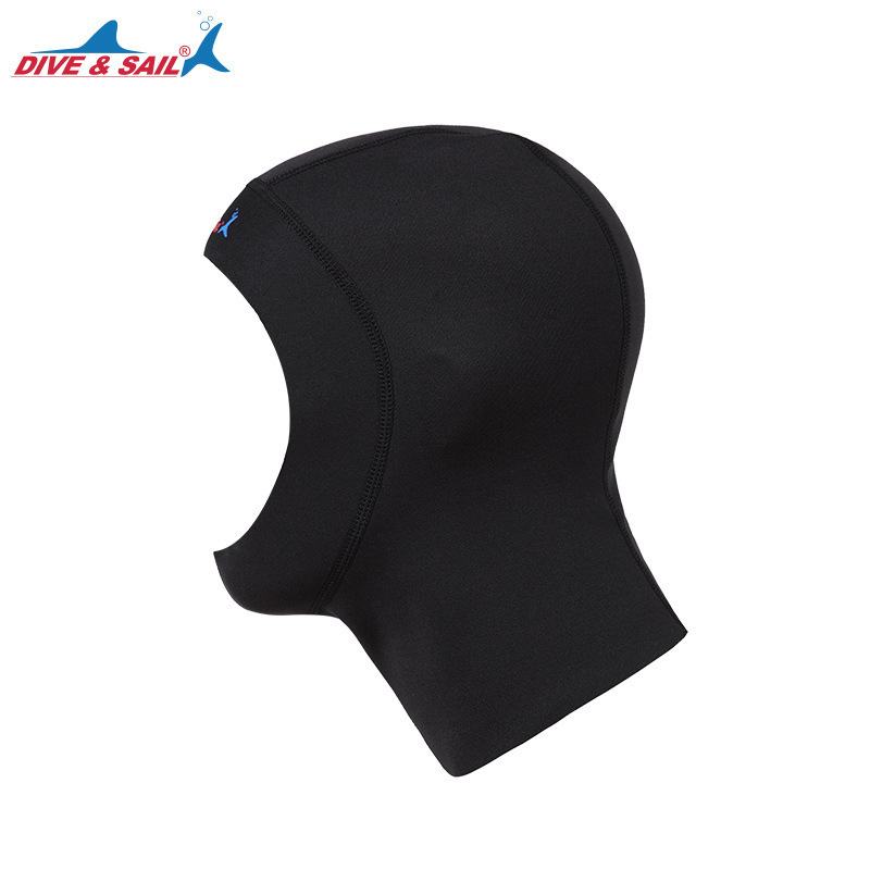 DIVE & SAIL 1MM Durable Swimming Surfing Hood Sun Protection Head Guard Adult Neoprene Diving Hat for Men Women