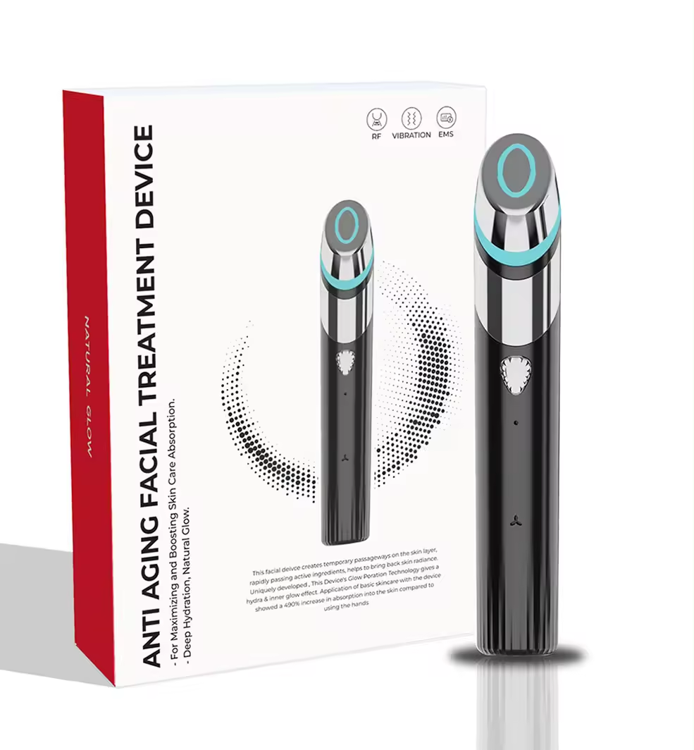 Unique Design Facial Beauty Smoother Younger-looking Skin Facial Skin Rejuvenation Anti-aging Portable Facial Treatment Device