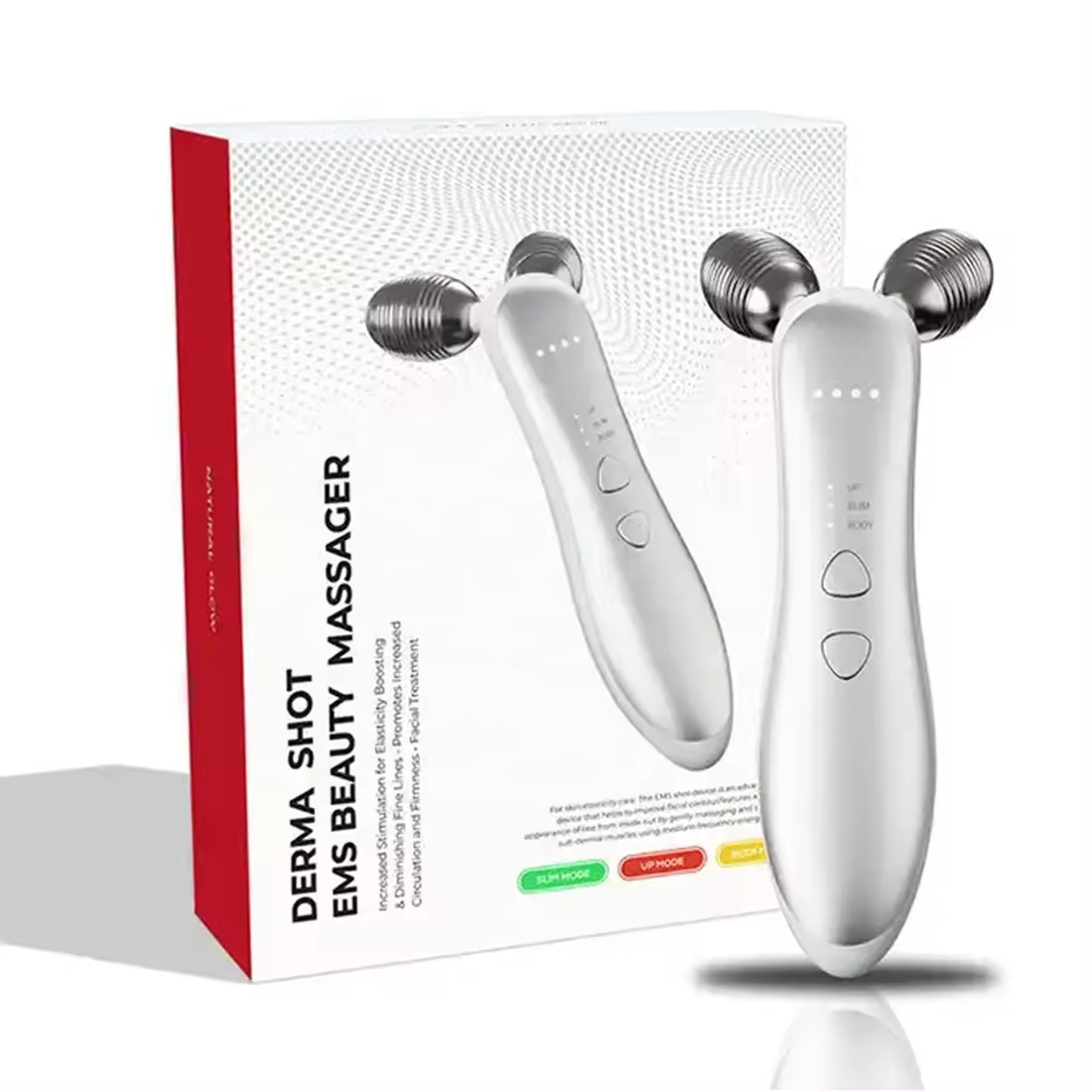 MEDICUBE Professional V Shape Face Lifting 360 Rotate Lift Jawline ABS 3d facial massage roller EMS beauty face body massager