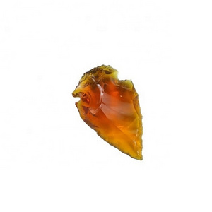 Indian Citrine Glass Arrowhead