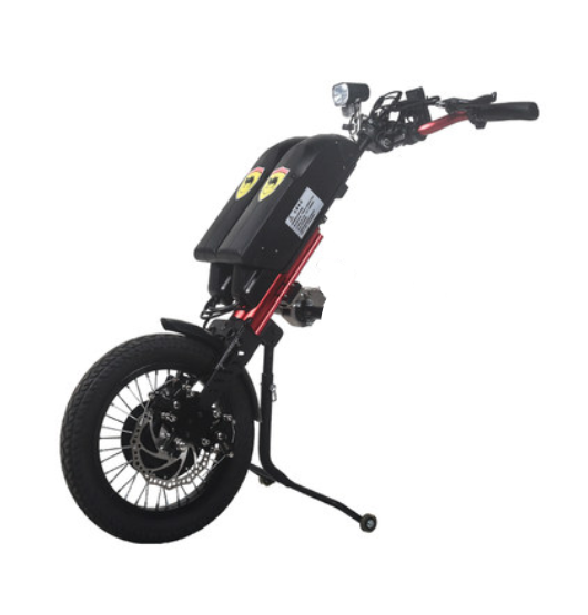 600w Motor Wholesale Electric Handcycle Wheelchair Attachment Handbike Conversion Kits for Disabled Lithium Battery 