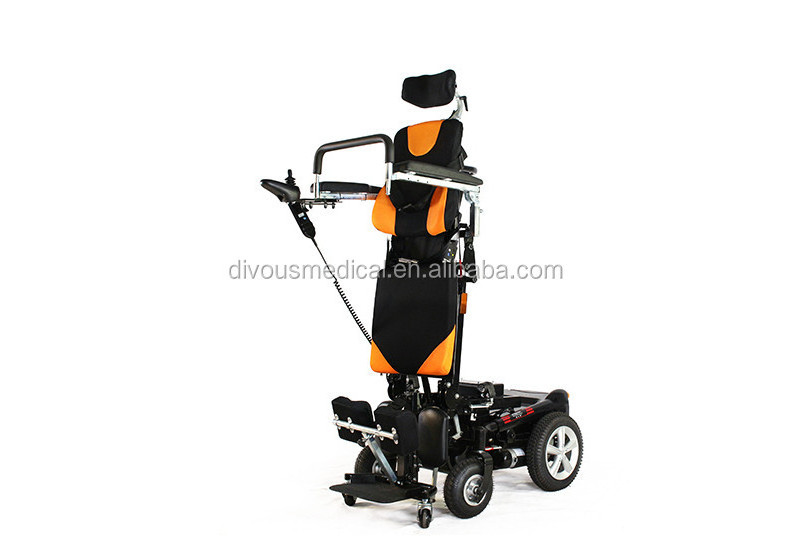 Brushless motor electric wheel chair/ Power standing up wheelchair for Handicapped