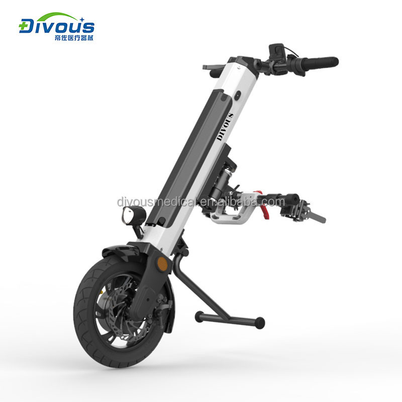 New products 2023 Divous wheelchair 12 Inch New Model Manual Sport Wheelchair Electric Handcycle Handbike For Handicap