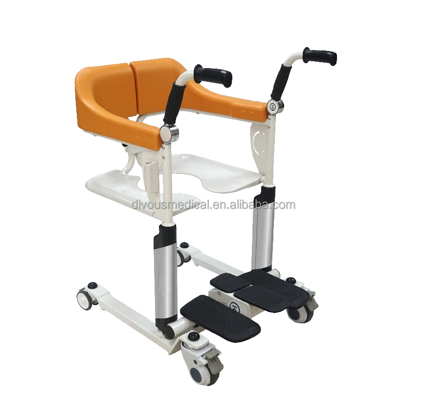 Hot sales  Hydraulic Equipment Lift  transfer wheelchair  Disabilities Handicapped bed to toilet bathroom car