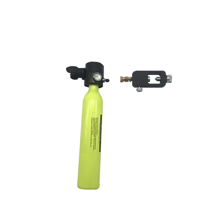 2023New Arrival Portable Small Mini diving tank Oxygen Tank For Diving Spearfishing Freediving Watersports Free Diving