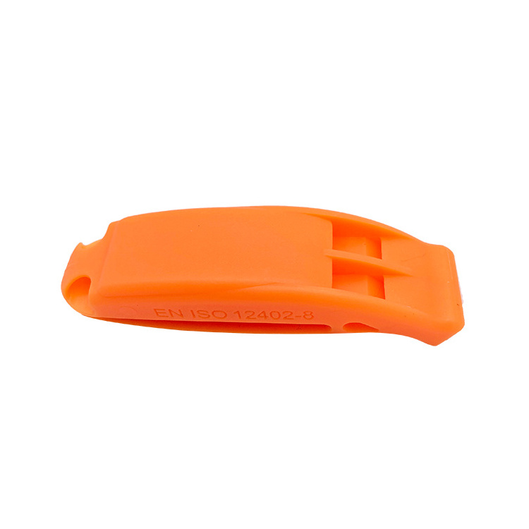 Multi color for outdoor boat,   plastic emergency survival rescue safety whistle.