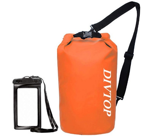 DIVTOP  Roll Top Dry Compression Sack Keeps Gear Dry for Kayaking, Beach, Rafting, Boating, Hiking, Camping Waterproof Dry Bag.