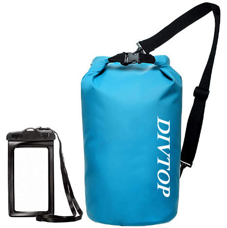 DIVTOP  Roll Top Dry Compression Sack Keeps Gear Dry for Kayaking, Beach, Rafting, Boating, Hiking, Camping Waterproof Dry Bag.