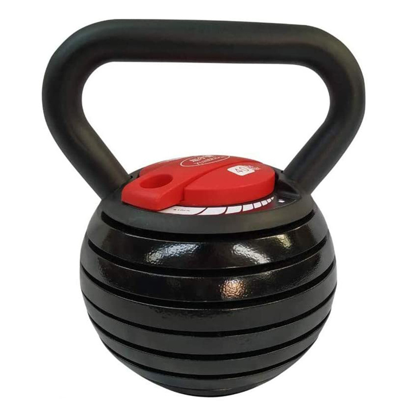 Fitness Exercise Gym Equipment pesa rusa Verstelbare Dumbbell Set Kettlebell Adjustable Kettlebell Set With Grip