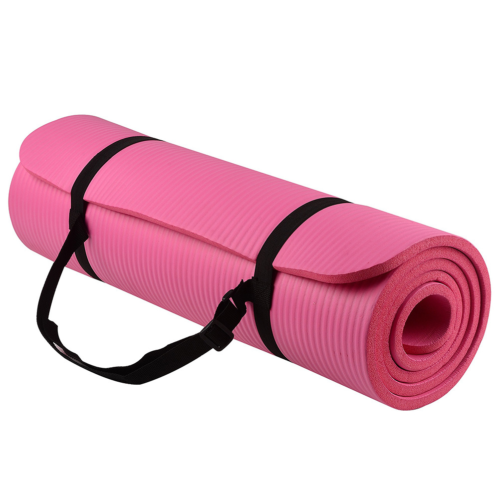 Latest Design Anti Tear NBR Gymnastics Yoga Pilates Mat Non Slip Exercise Mat for Yoga