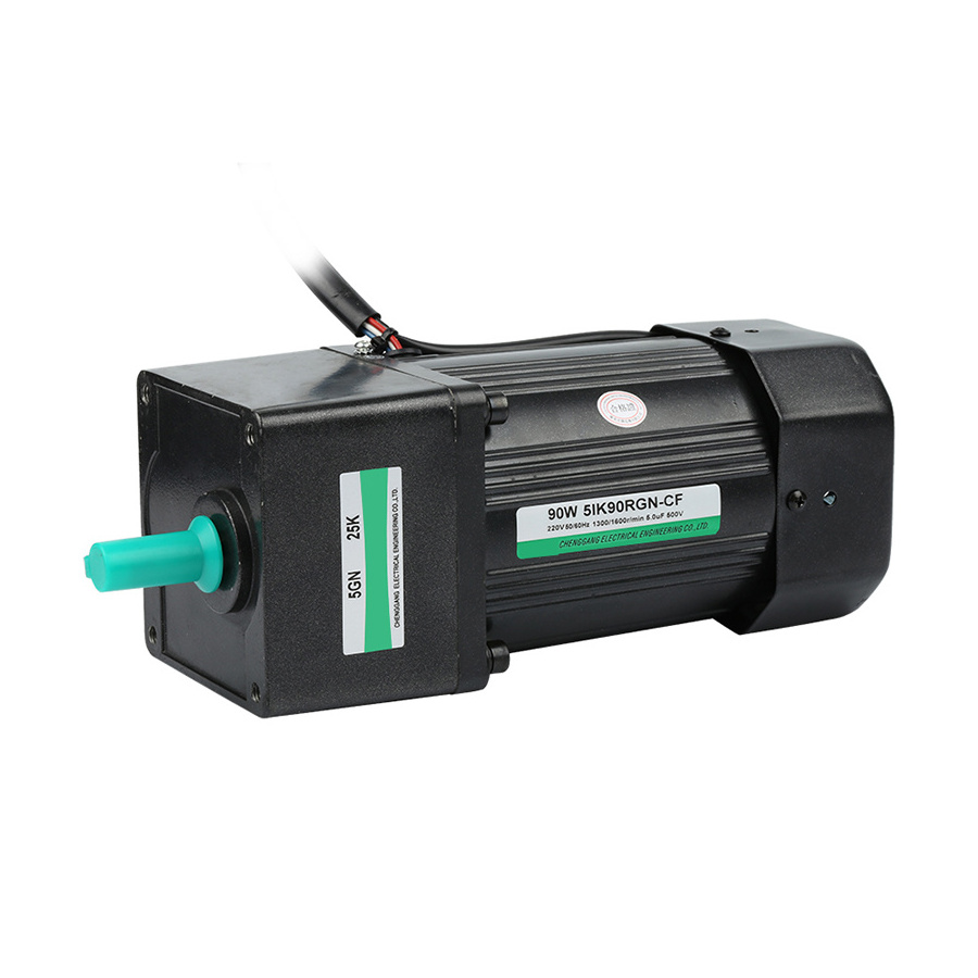 110v 220v 10 Rpm 120w 200w Low Speed Small Single Phase Ac Gear Geared Motor