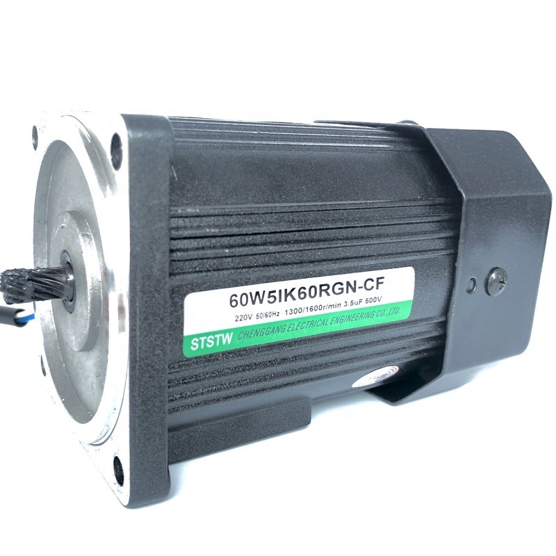 60w small size ac gear motor with speed controller