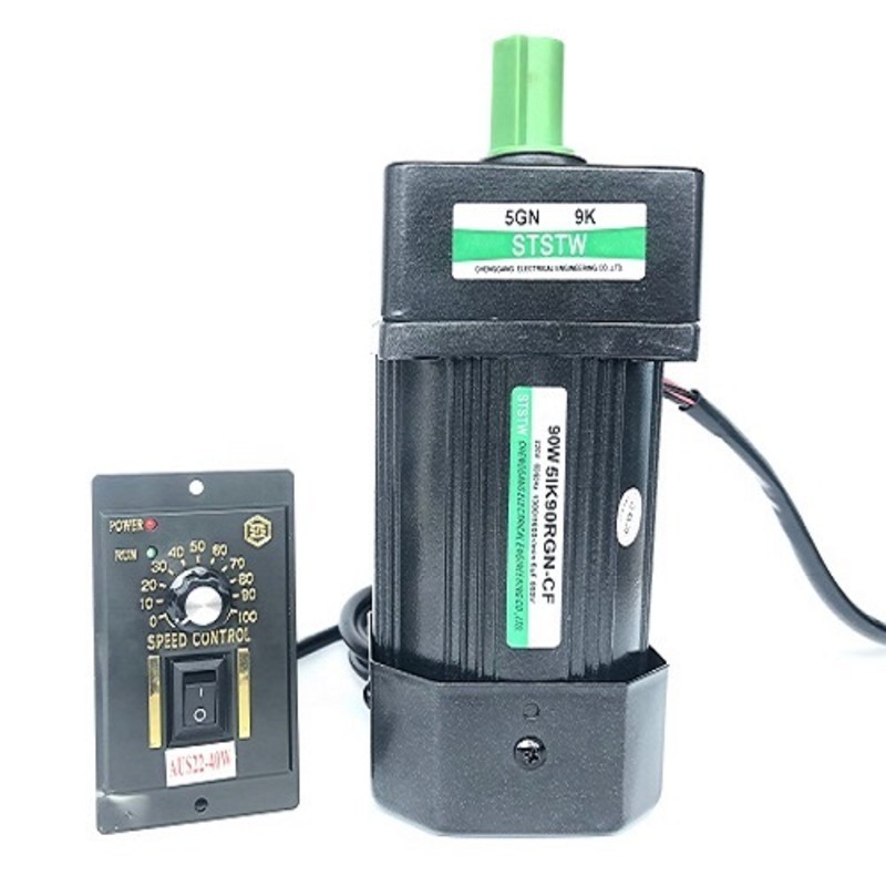 90W high rpm single phase ac motor with speed control