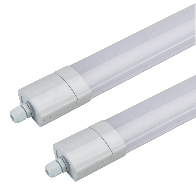 Zhongshan OEM ODM IP65 IK08 2 ft 4 ft 5 ft 36w 1.2m tri-proof light led tubular led triproof light triproof light fixture