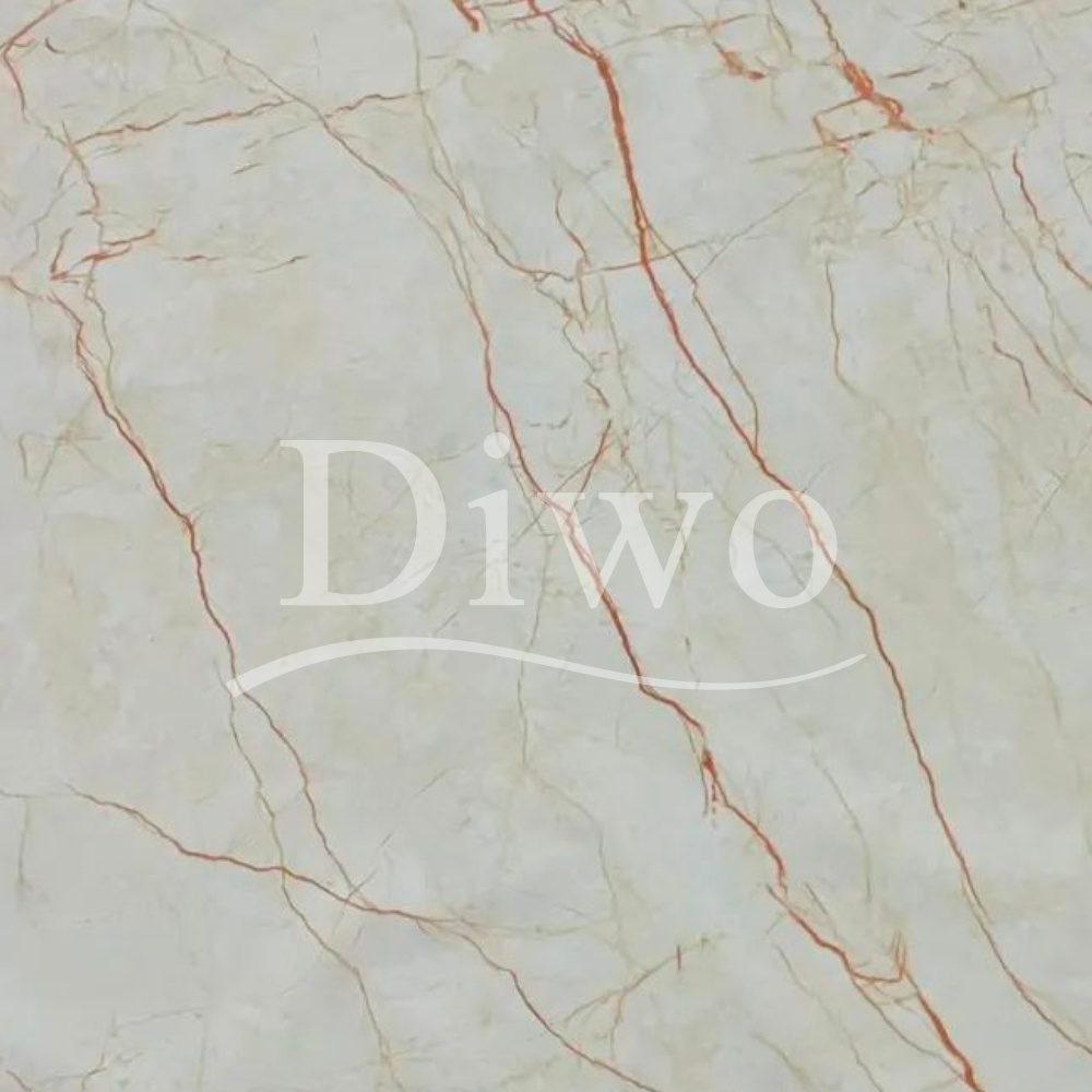 Diwo Waterproof Marble Grain Film Contact Paper PVC Lmination Film For Wall And Indoor Decor