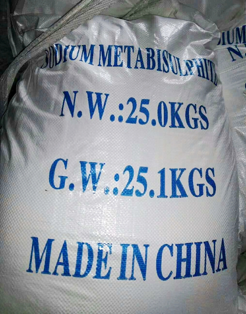 Food Grade / Industrial Grade 97% Sodium Metabisulphite / Sodium Metabi sulfite