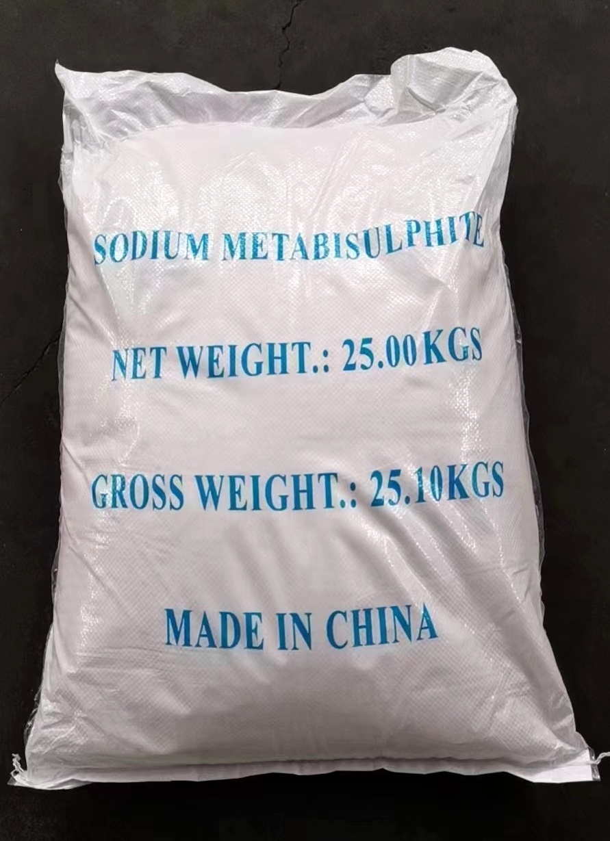 Food Grade / Industrial Grade 97% Sodium Metabisulphite / Sodium Metabi sulfite