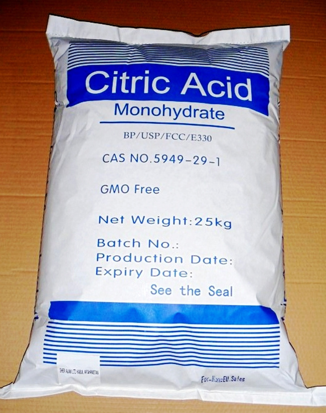 Food Grade Ensign TTCA Citric Acid Monohydrate E330 Citric Acid Anhydrous Sodium Citrate For Beverage