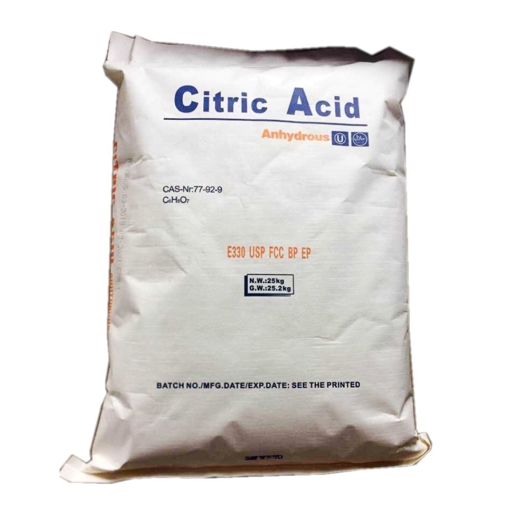 Factory Wholesale Price Citric Acid Monohydrate Food Grade Citric Acid Anhydrous Sodium Citrate