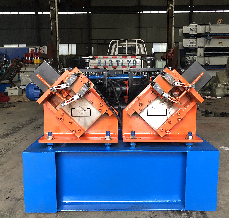 Metal Stud And Track Roll Forming Machine Steel U Channel Making Machine