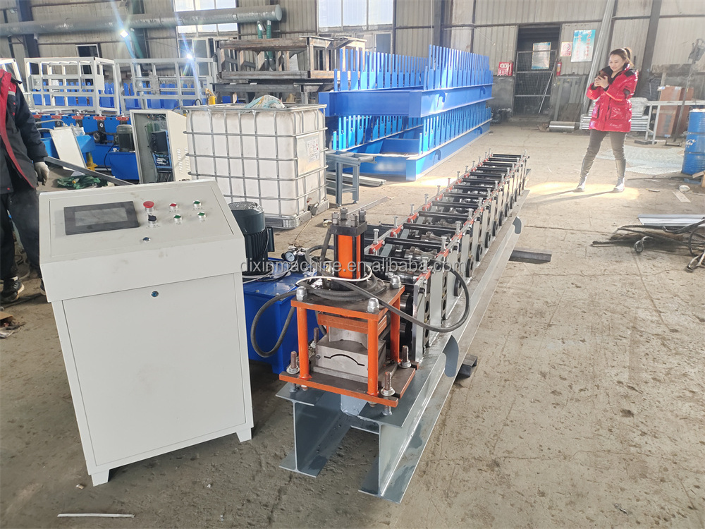 Color Steel Metal Palisade Fence Panel Roll Forming Machine