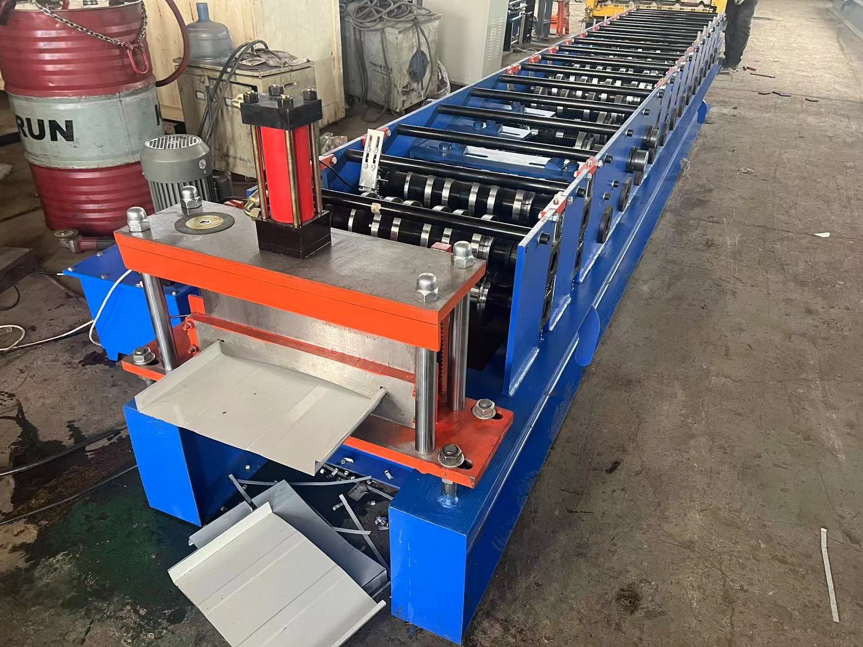 High Quality Roll Forming Machine Drip Edge Roll Forming Machine Standing Seam Metal Roofing