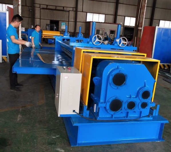 Movable Building Factory Longshun K Arch Span Steel Building Roof Roll Forming Machine make square tube roll forming