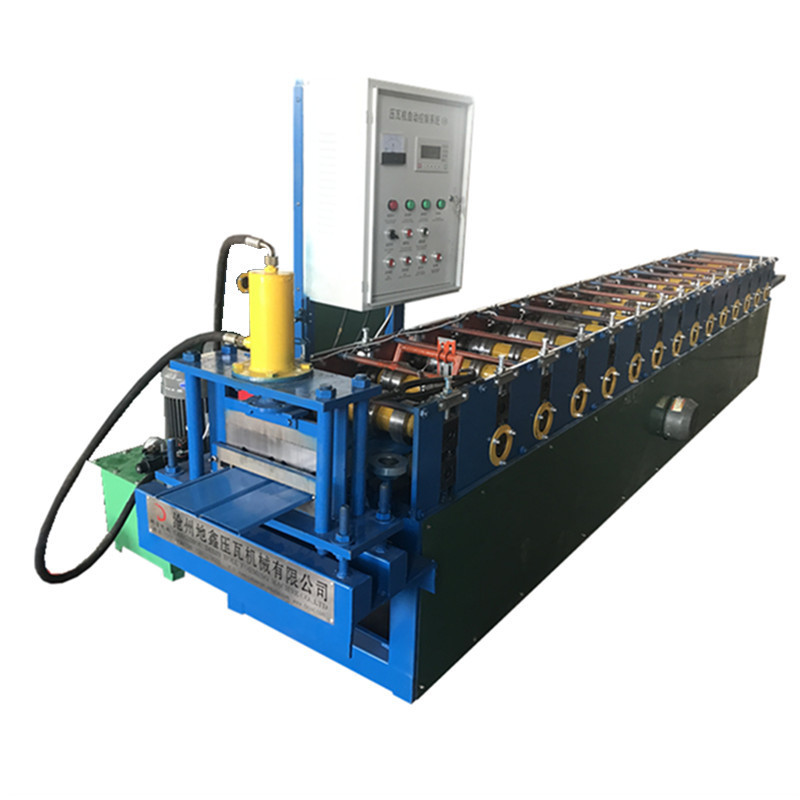 Hydraulic automatic metal siding panel roll forming machine