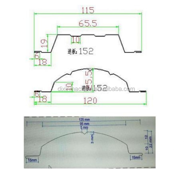 Metal Fence Sheet Roll Forming Machine /Metal Palisade Making Machine