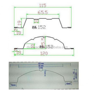 Metal Fence Sheet Roll Forming Machine /Metal Palisade Making Machine