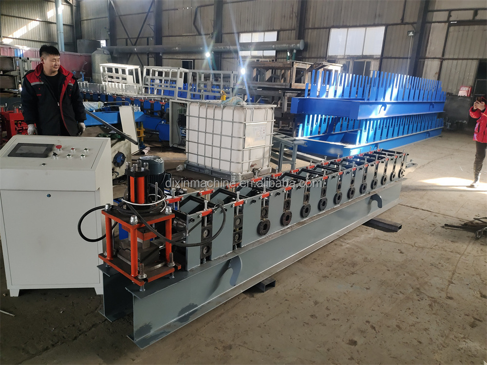 Color Steel Metal Palisade Fence Panel Roll Forming Machine