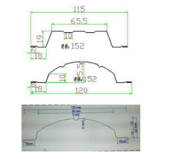 Galvanized Steel Metal Fence Roll Forming Machine/ Palisade Fencing Garden Decoration Machine