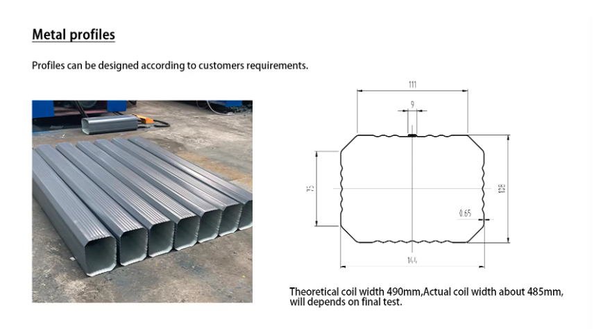 DXRFM Metal Drain Pipe Downspout Roll Forming Machine Rainspout Elbow Making Machine Rain Gutter Machine