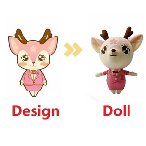 CE ASTM OEM ODM Stuffed Animals Plushie Toy Make Your Own Plush Toys Custom Kpop Doll Stuffed Toy Custom Plush Dolls