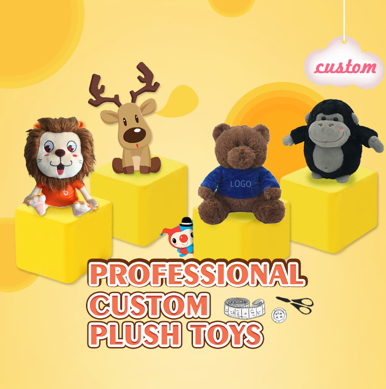 CE  EN ODM OEM Custom Cute Plush Doll Made Peluche Soft Figure Plush Toy Stuffed Animals Plush Toys Manufactures