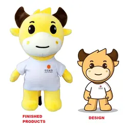 2024 manfacetuer low moq custom plush toy stuffed animal design soft plushies doll  plush figure toys