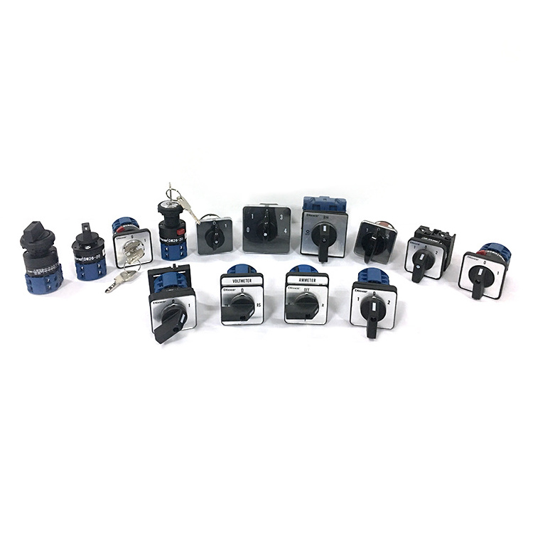 Waterproof rotary electrical cam selector switch