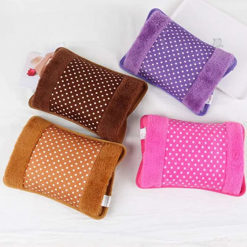 Factory wholesale new design rechargeable hand warmer hot water bag electric hot water bottles